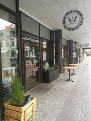 Entrance at Wrap House in Malmo