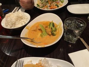 Panang curry   at Buddha Stix in Rangiora
