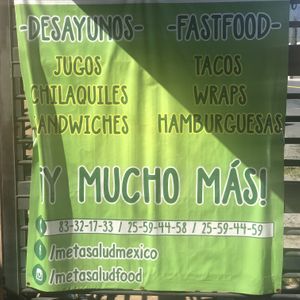 Menus. at Metasalud in San Nicolas De Los Garza
