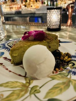Pistachio Cheesecake   at Aria Hotel - CATCH in Las Vegas