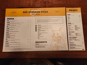  at Red Sparrow Pizza in Prahran