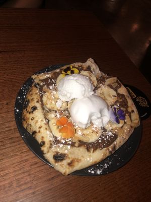 Notella pizza  at Red Sparrow Pizza in Prahran