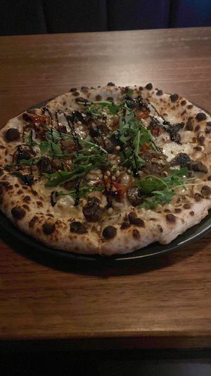 GOAT pizza  at Red Sparrow Pizza in Prahran