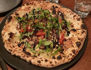 G.O.A.T. pizza at Red Sparrow Pizza in Prahran