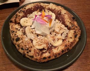 Notella pizza at Red Sparrow Pizza in Prahran