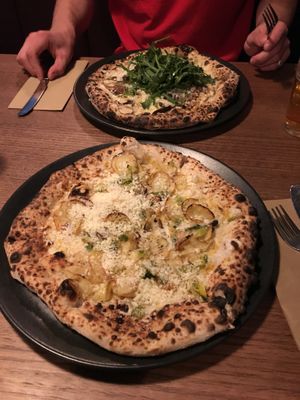 Bianca & Mushroom 👌👌👌 at Red Sparrow Pizza in Prahran