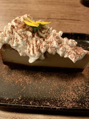 Tiramisu cheezcake  at Red Sparrow Pizza in Prahran