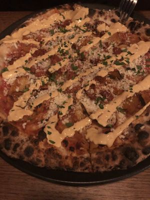 Patates brava at Red Sparrow Pizza in Prahran