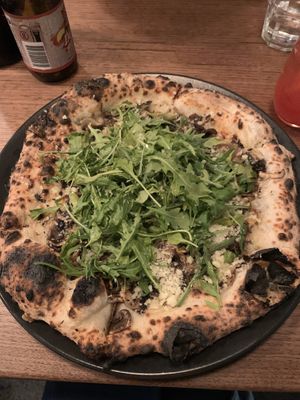 Mushroom pizza!!  at Red Sparrow Pizza in Prahran
