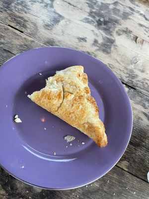 Mango-coconut turnover  at Russell's by Eat Healthy Kauai in Wailua