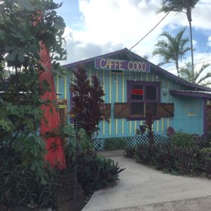 front door  at Russell's by Eat Healthy Kauai in Wailua