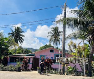 Front of building  at Russell's by Eat Healthy Kauai in Wailua