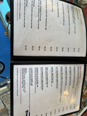 Recent menu   at Russell's by Eat Healthy Kauai in Wailua