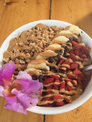 Acai bowl  at Russell's by Eat Healthy Kauai in Wailua