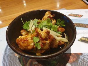 Cauliflower at Wagamama in Doha