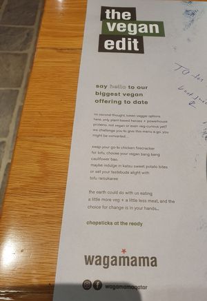 Leave your feedback! at Wagamama in Doha