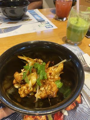Bang bang cauliflower   at Wagamama in Doha