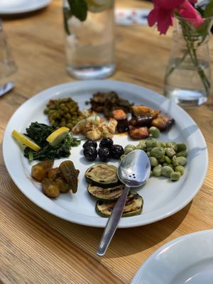Mezze Misti at Marres Kitchen in Maastricht
