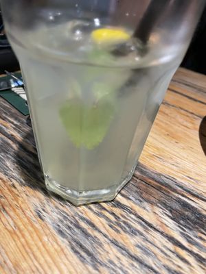 Homemade lemonade  at Marres Kitchen in Maastricht