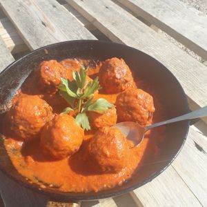 Vegetable Tofu Koftas at Mountain Road in Galway