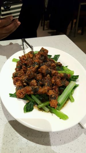 enoki mushroom balls at King's Cafe in Toronto