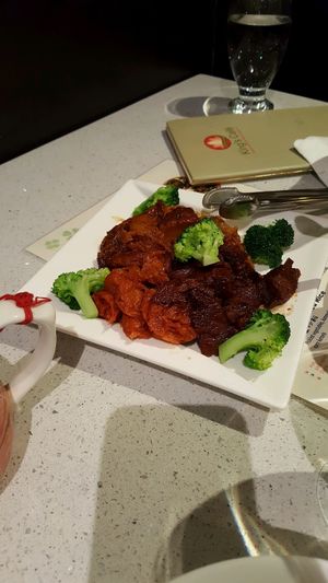 assorted seitan at King's Cafe in Toronto