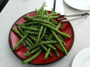 Fried green beans at King's Cafe in Toronto
