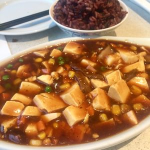 Mapo tofu at King's Cafe in Toronto