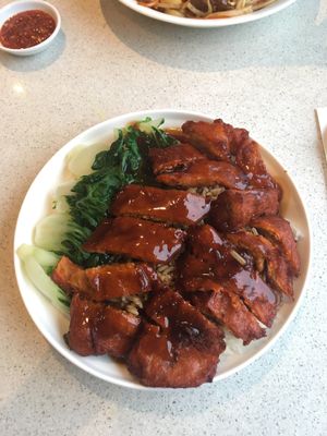BBQ seitan  at King's Cafe in Toronto