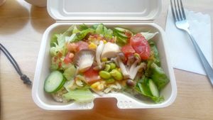 Vegetable taco rice at Bazio - Food Truck in Kashiwa