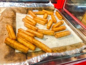 Fried carrot cake sticks at Fried Carrot Cake 福缘斋 in Central Singapore