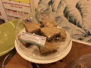 Various vegan options. at Serenity Bean in Moreton-in-marsh