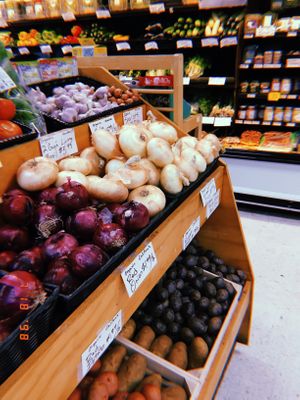 Produce Section at Thyme and Season in Hamden
