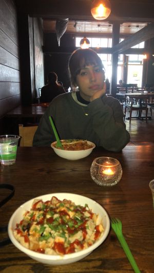 burrito bowl , no cheese ,with tofu  at Namu in Durham