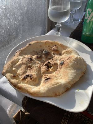 Plain naan no butterr  at Noori's in Nice