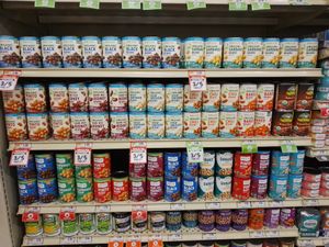 Assorted canned beans at Sprouts Farmers Market - Alma School Rd in Chandler