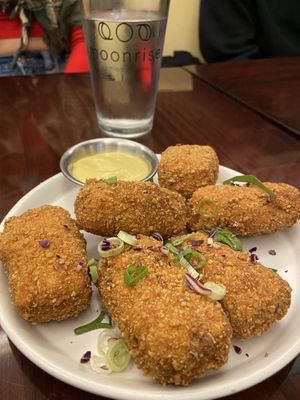Tofu nuggets  at Moonrise Comida Vegana in Guatemala City