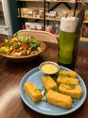 Nuggets at Moonrise Comida Vegana in Guatemala City