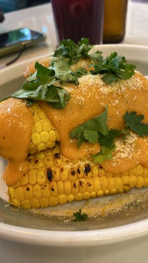 Corn  at Moonrise Comida Vegana in Guatemala City