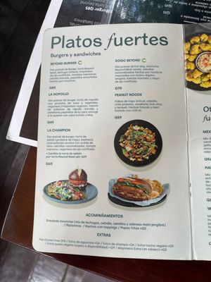   at Moonrise Comida Vegana in Guatemala City