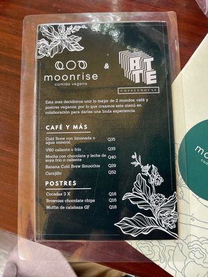   at Moonrise Comida Vegana in Guatemala City