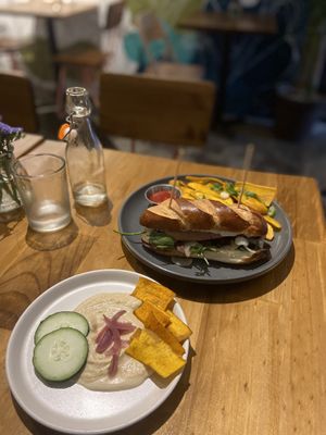   at Moonrise Comida Vegana in Guatemala City