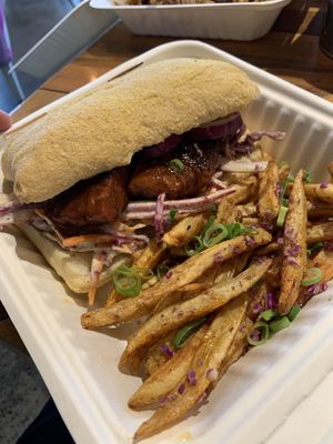 Moonrib at Moonrise Comida Vegana in Guatemala City