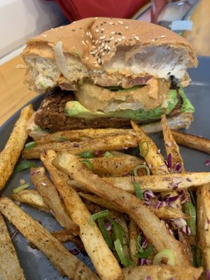 Aguacatero at Moonrise Comida Vegana in Guatemala City