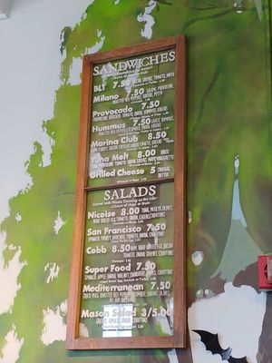 Food at Cafe Franco in San Francisco