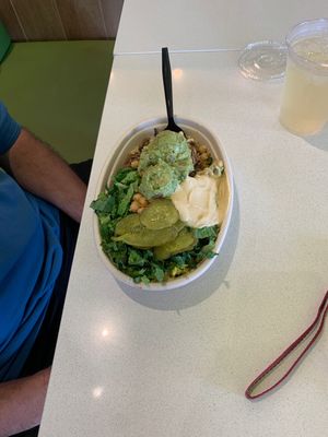 So many vegan choices!  at The Mexican Camel in Orlando