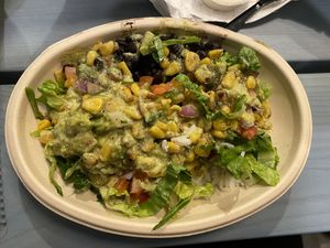 Beyond Bowl (requested without the Beyond crumble)  at The Mexican Camel in Orlando