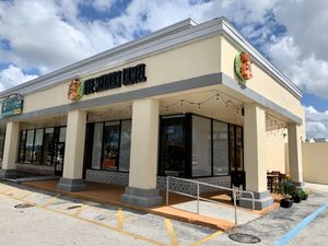 Exterior corner at The Mexican Camel in Orlando