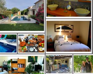 Aperçu chambre d'hôtes at Les Jardins de la Meyne in Orange