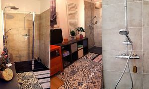 Salle d'eau Bouddha Room at Les Jardins de la Meyne in Orange